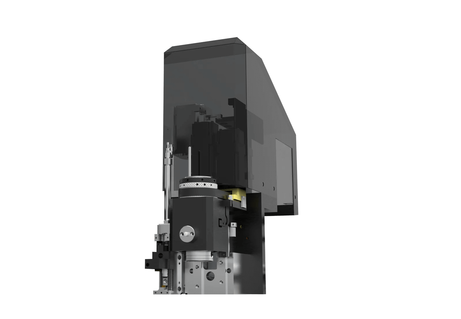 ZINGCUT standard cutting head with universal tool holder for oscillating knives and creasing wheels