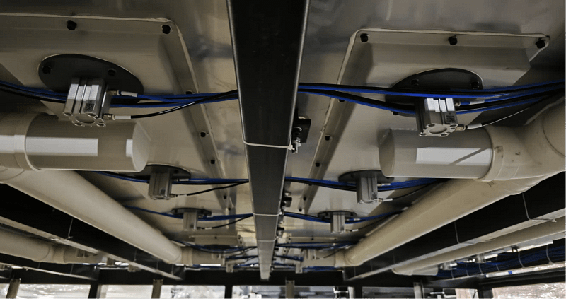 ZINGCUT professional vacuum pipe layout for strong, even suction force