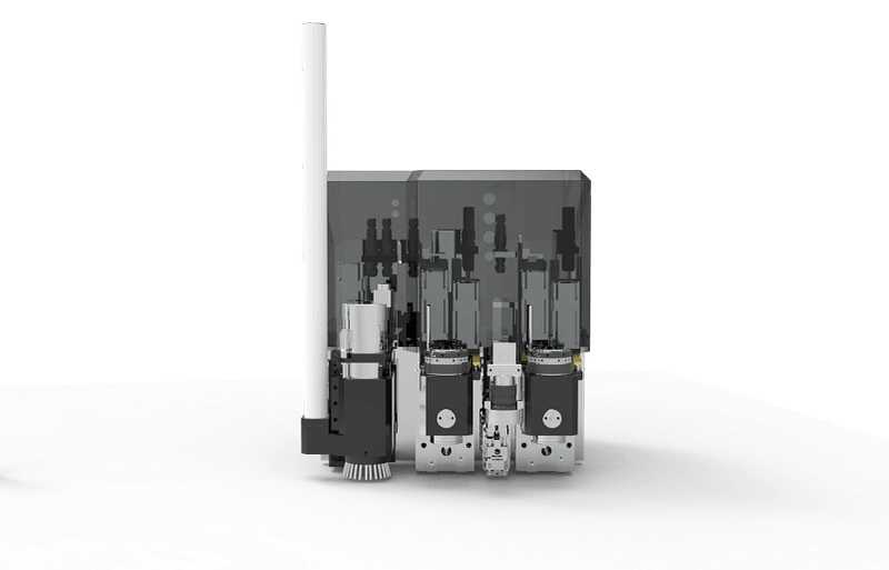 ZINGCUT router-modular head for high-speed precision carving and grooving on rigid materials