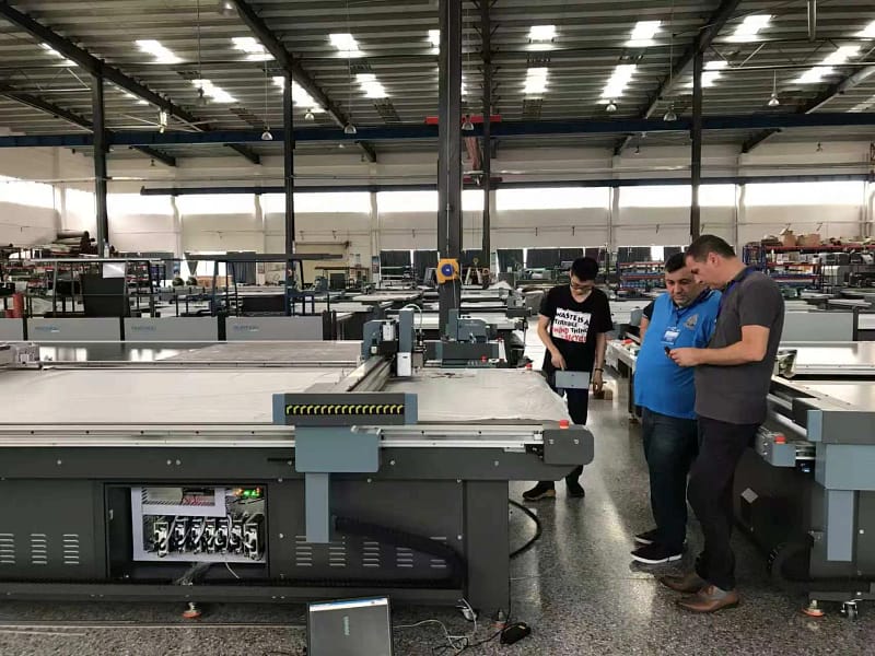 ZINGCUT CNC cutting machine quality inspection