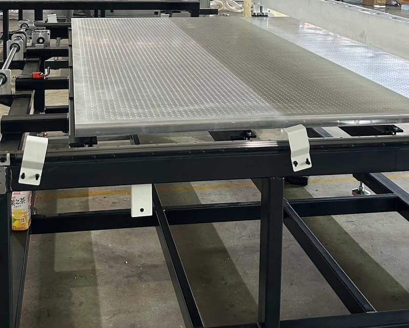 ZINGCUT CNC cutting machine work platform installation