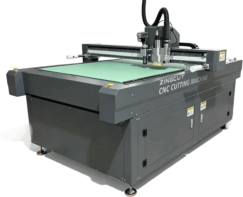 ZINGCUT static table CNC cutter, stable flat‑bed digital cutting machine for sample making and small‑batch production