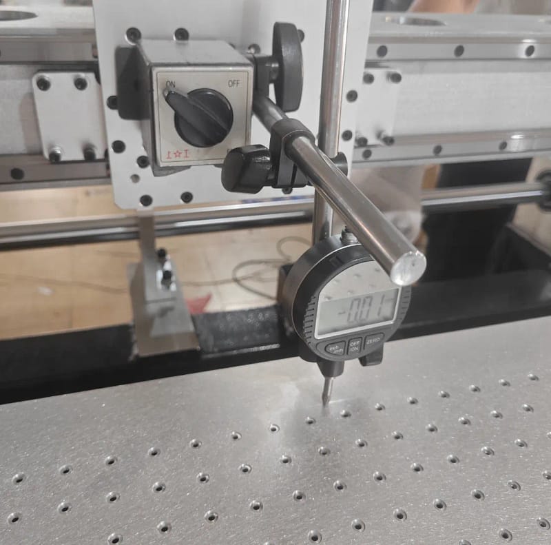 ZINGCUT CNC cutting machine work platform adjustment